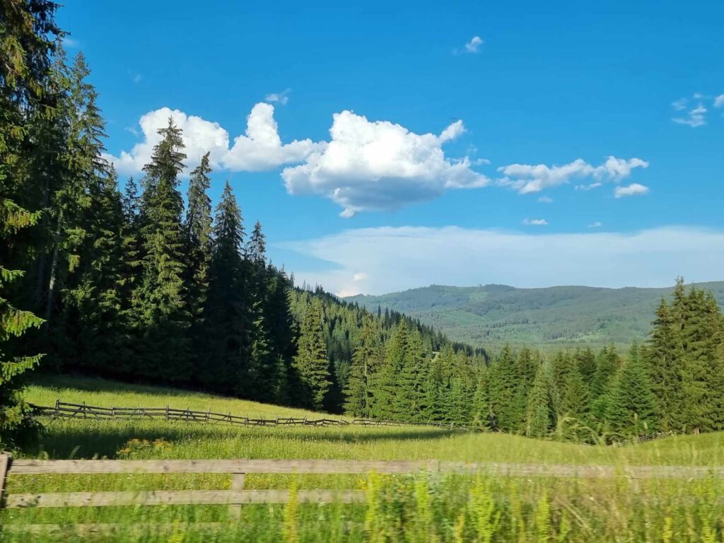 Colțul de rai, din munți, cu cel mai curat aer din România